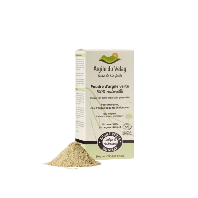 VELAY POUDRE D’ARGILE VERTE 300G