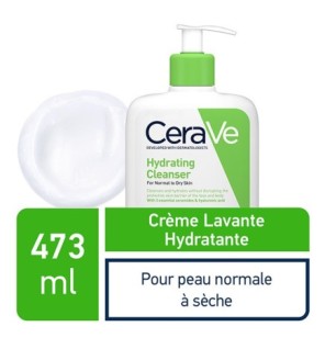 CeraVe Crème Lavante Hydratante Peau Normale à Sèche | 473ml