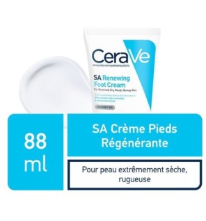 CeraVe SA Crème Régénérante Pieds Très Secs et Abîmés | 88ml