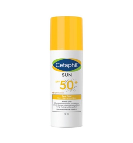 Cetaphil Sun Face Fluide Teinte spf50+ 50ml