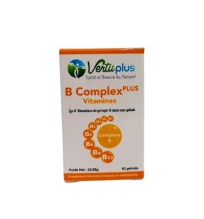 Vertu Plus B Complex Plus Vitamines 60 Gelules