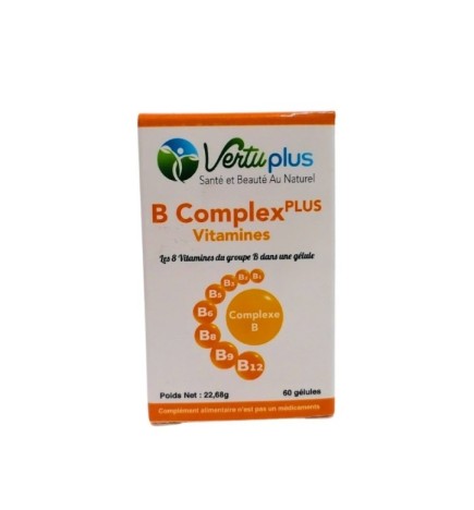 Vertu Plus B Complex Plus Vitamines 60 Gelules