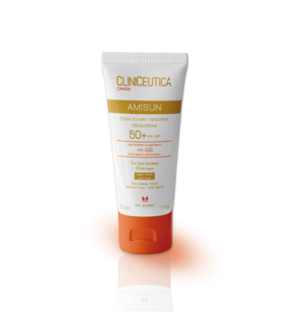 Cliniceutica Amisun Creme Solaire Teinte Legere Spf50+ 50ml