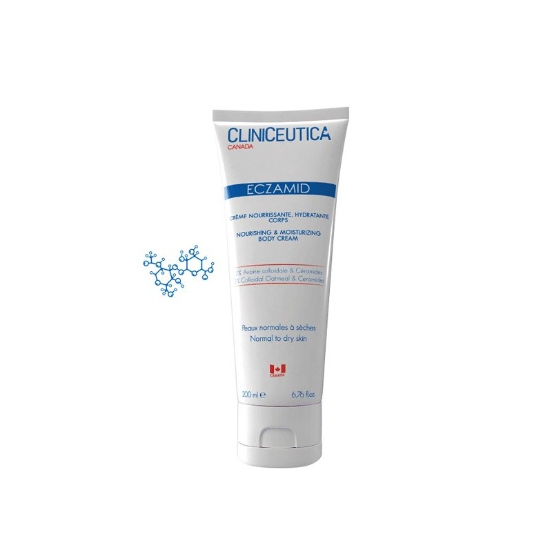 CLINICEUTICA ECZAMID CRÈME NOURRISSANTE HYDRATANTE CORPS 200ML