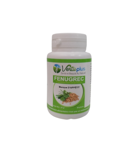 Vertu Plus Fenugrec + Vitamine B 60 Gelules