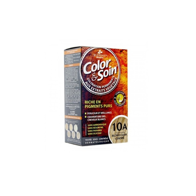 Color Et Soin Blond Clair Cendre 10A