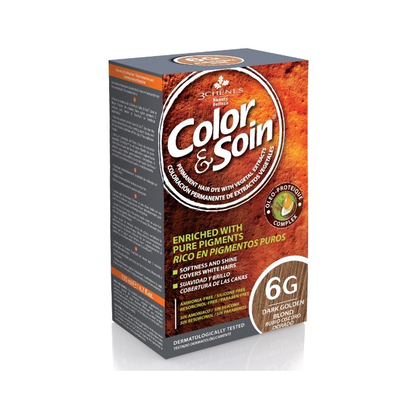 Color Et Soin Blond Fonce Dore 6G