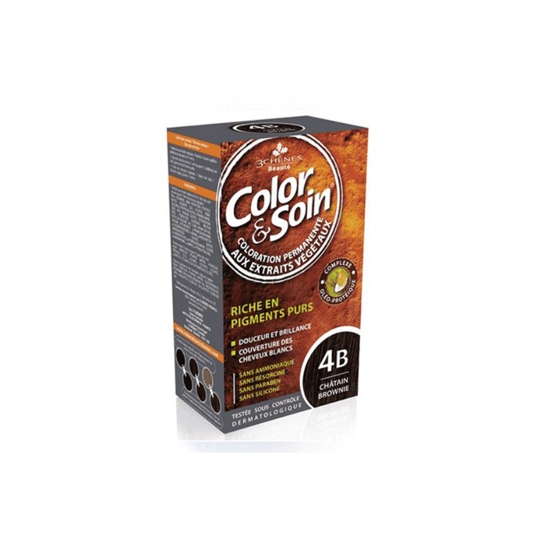Color Et Soin Chatain Brownie 4B