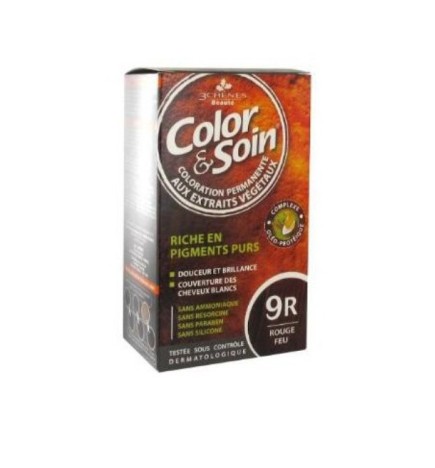 Color Et Soin Rouge Feu 9R