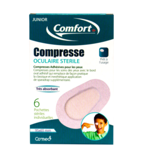 Comfort Compresse Oculaire Junior 10 Pieces