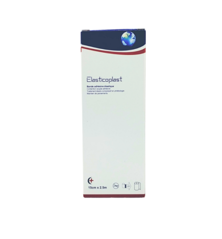 Comfort Elasticoplast Bande Adhesif Elastique 15 cm x 2.5m