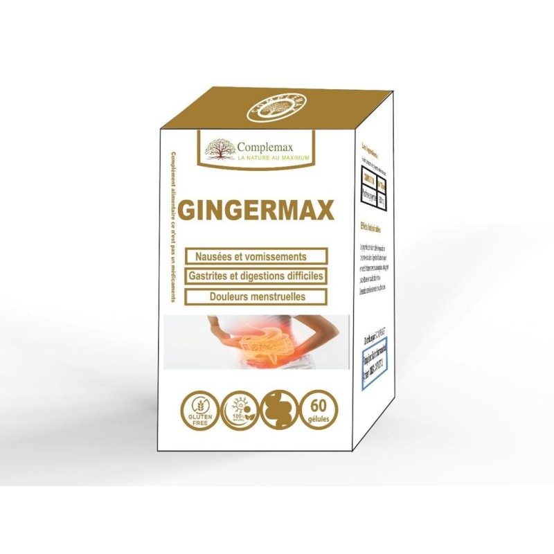 Complemax Gingermax 60 Gelules