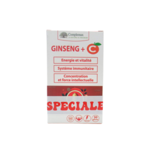 Complemax Ginseng +C 60 Gelules + Ginseng Mini PACK