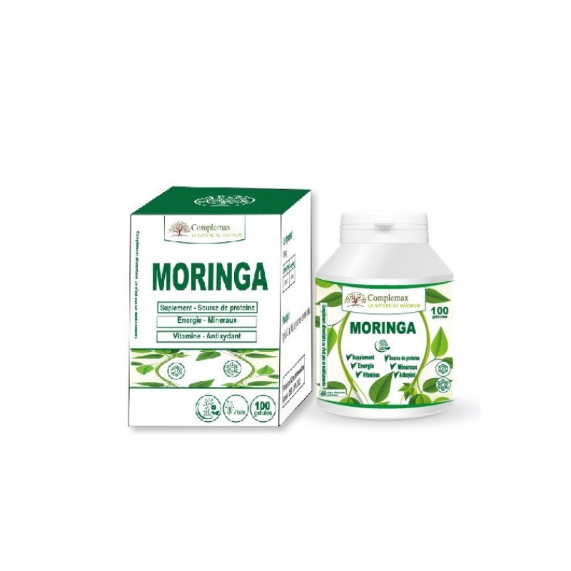 Complemax Moringa 400mg 100 gelules