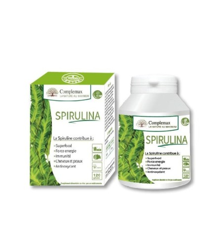 Complemax Spiruline 120 Gelules