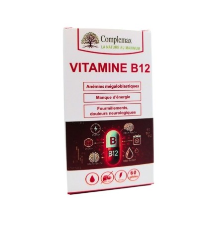 Complemax Vitamine B12 60 Gelules