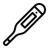 Thermomètre frontale et auriculaire